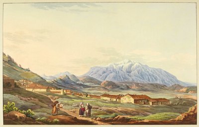 Mount Parnassus by Edward Dodwell